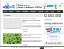 Tablet Screenshot of ambiente.webshake.it