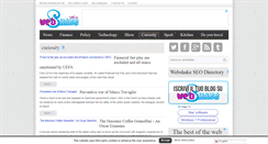 Desktop Screenshot of curiosita.webshake.it